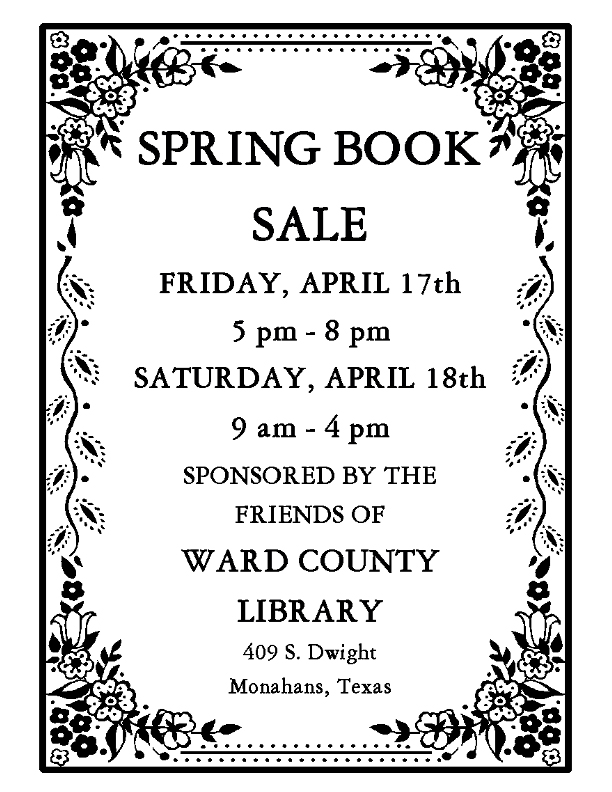 Spring Book Sale